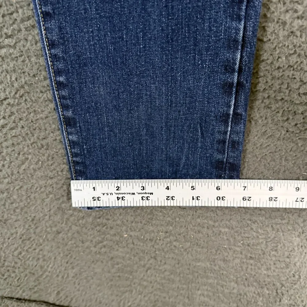 Polo Ralph Lauren Jeans Mens 32x32 Blue Varick Slim Fit Button Fly Dark Wash